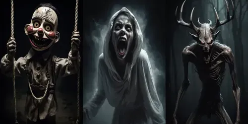 Ejemplo generado con el prompt Horror Bizarre Creatures